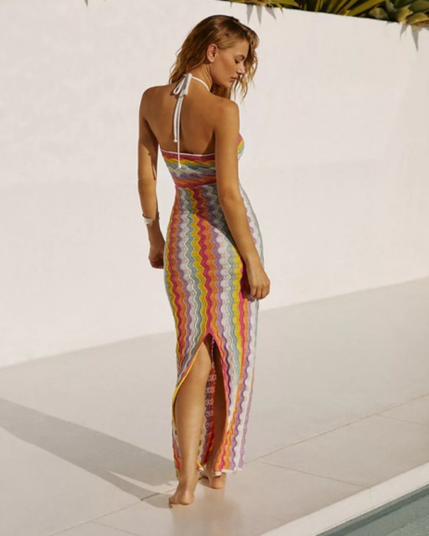 capittana poppy knitted maxi dress Capittana Women's Poppy Dress