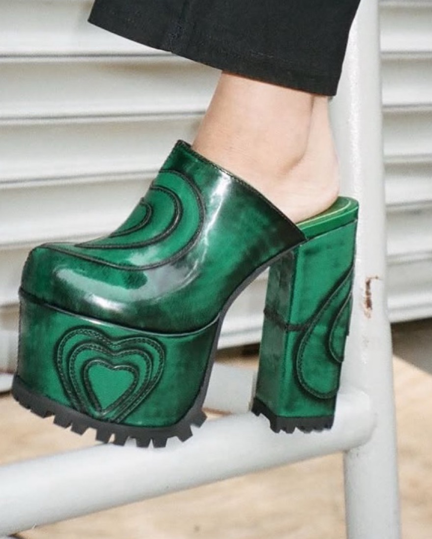 JEFFREY CAMPBELL CORONARY Mules by Jeffrey Campbell - Pickle