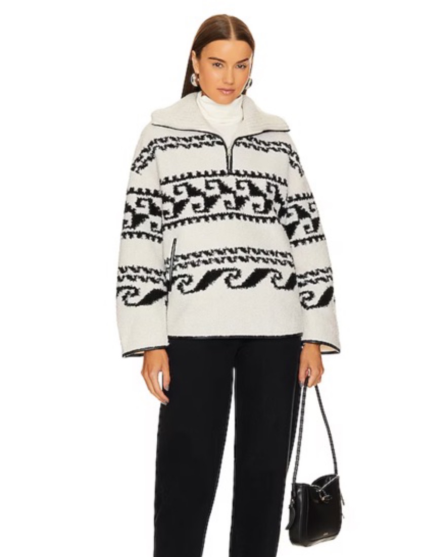 $695 Isabel Marant Fleece by Isabel Marant - Pickle