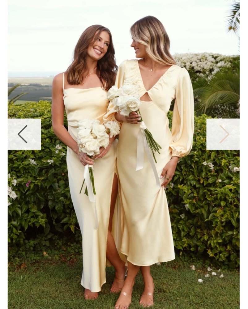 Billy J Ilana Maxi Dress - Yellow by Billy J - Pickle