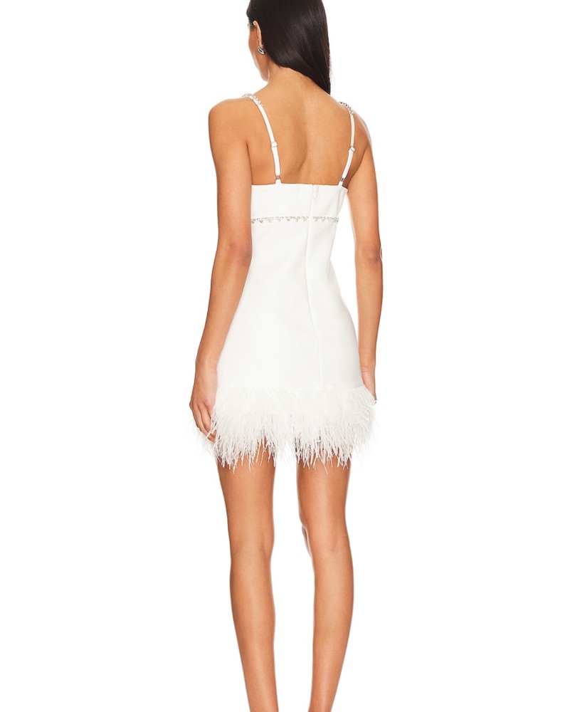 Nora Dress in White by LIKELY by Likely - Pickle