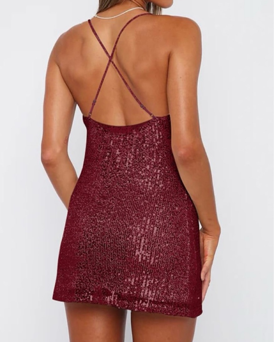 gold long dress Glitter Sequin Beaded Homecoming Short Cocktail Dress by LaDivine CD02 –  The Dress Outlet main image 1