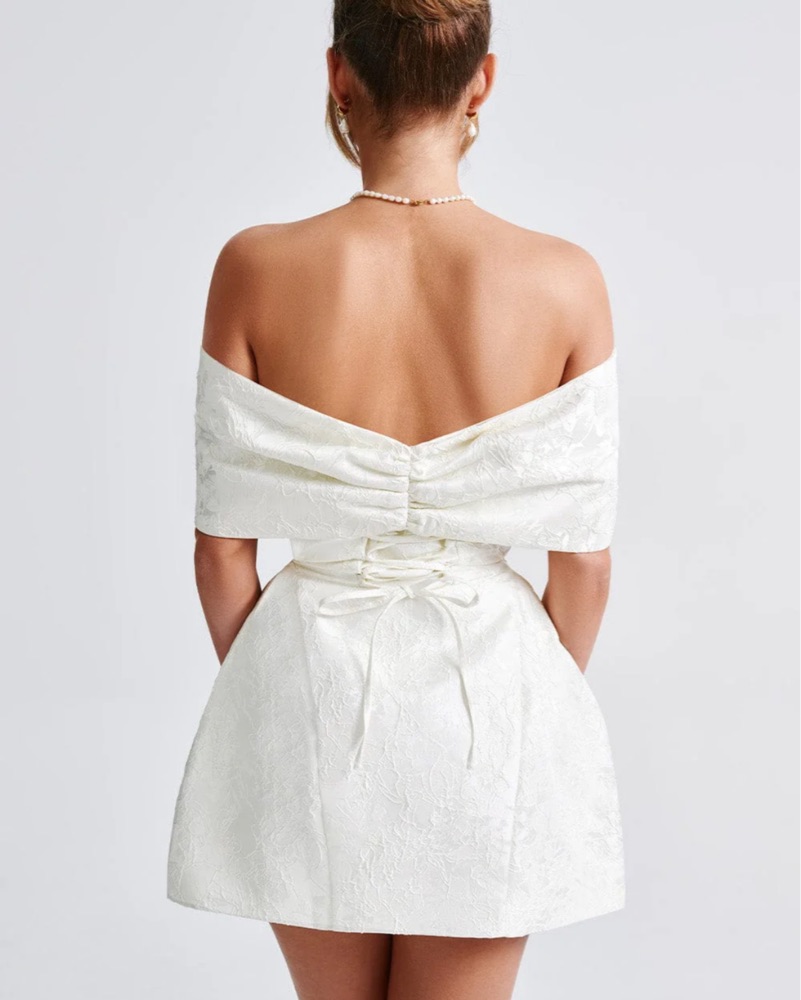 babyboo raquel mini dress Baby Boo Dresses Raquel Mini Dress Ivory