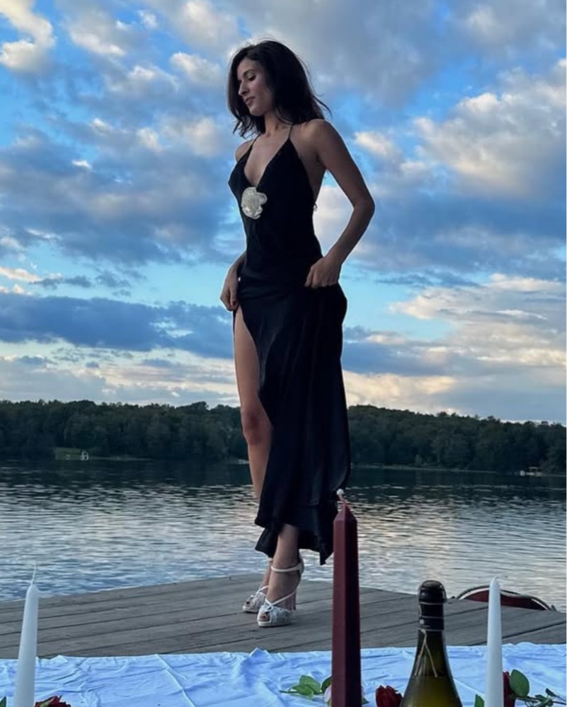 Black Aradia Maxi Dress From Revolve by Bardot - Pickle