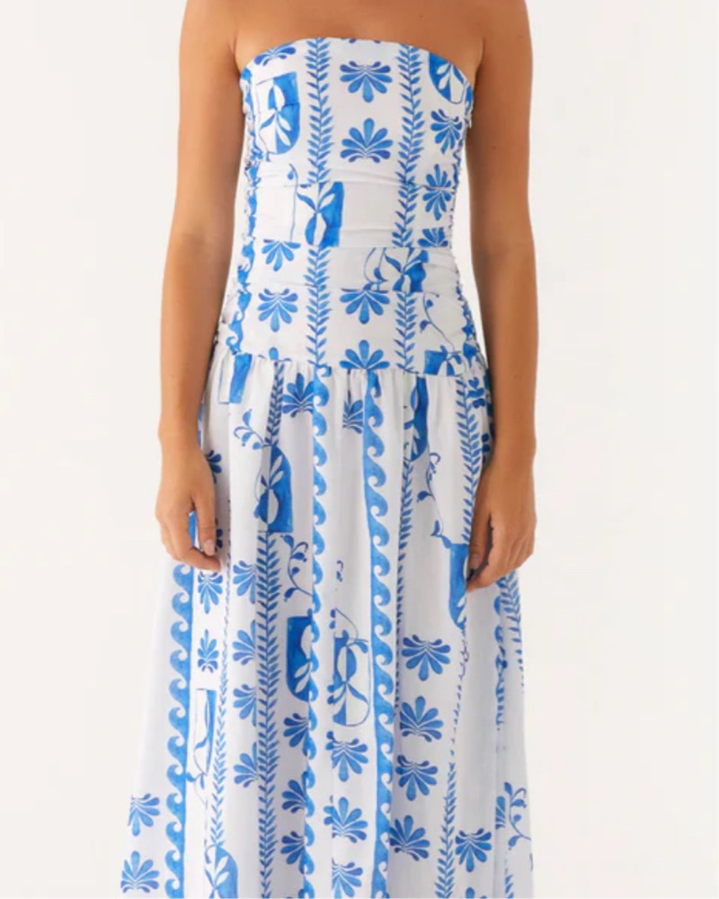 carmel maxi dress blue Carmel Maxi Dress main image 0