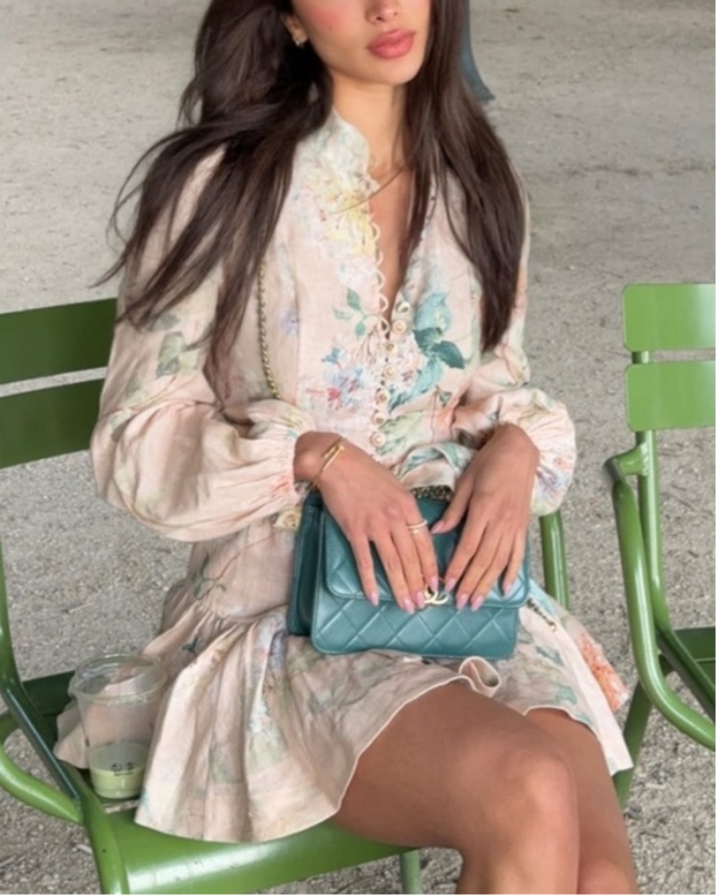 Zimmermann Illuminate Peplum Mini Dress | Pickle