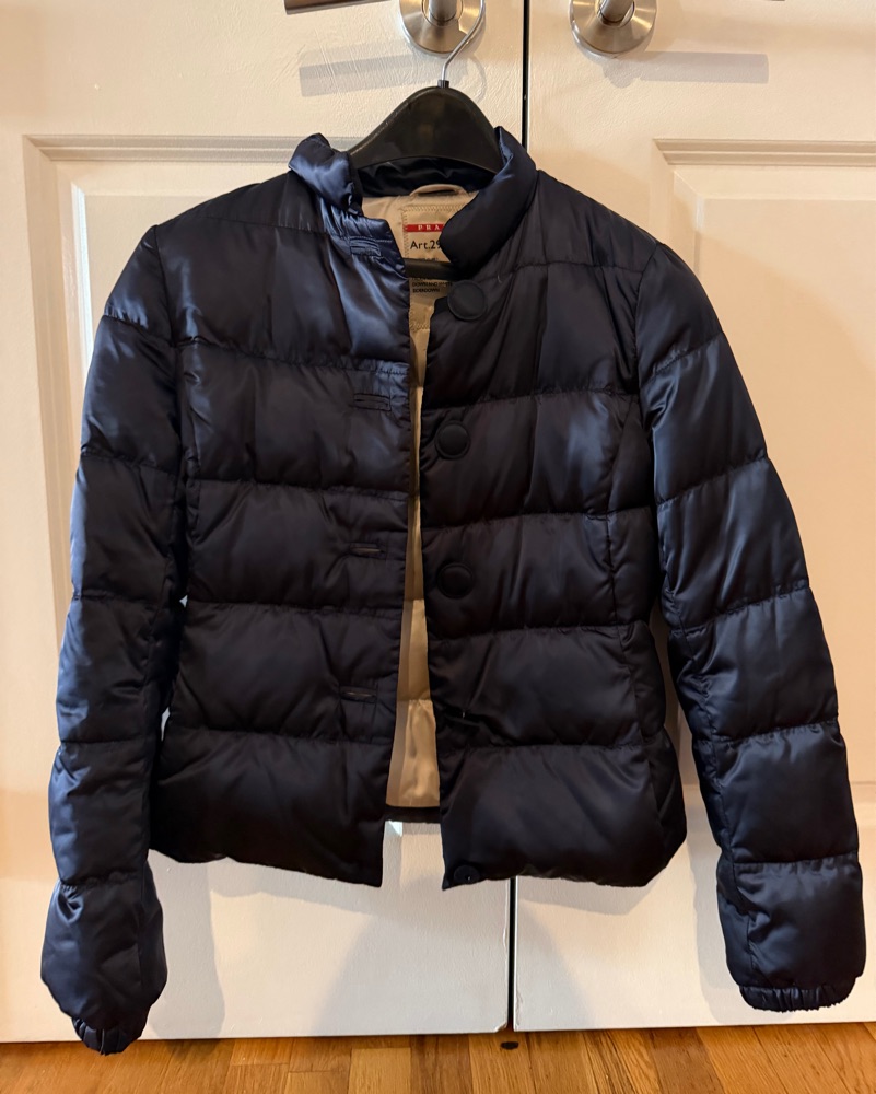 Shop Prada Jackets - Pickle