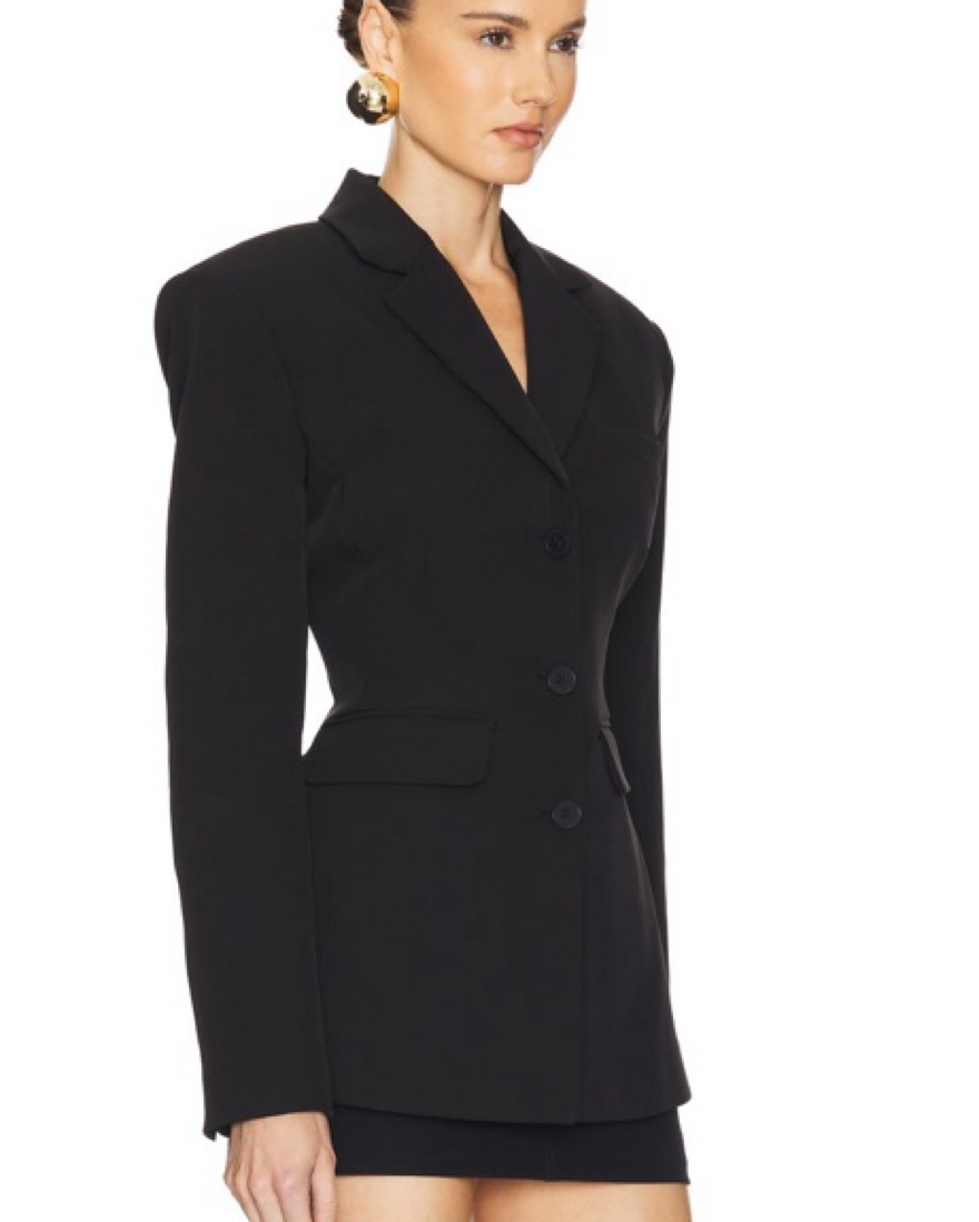 ジャケット・アウター elu Daisy gather UVcut sheer Parker Chic Helsa Cinched Waist Blazer | Pickle