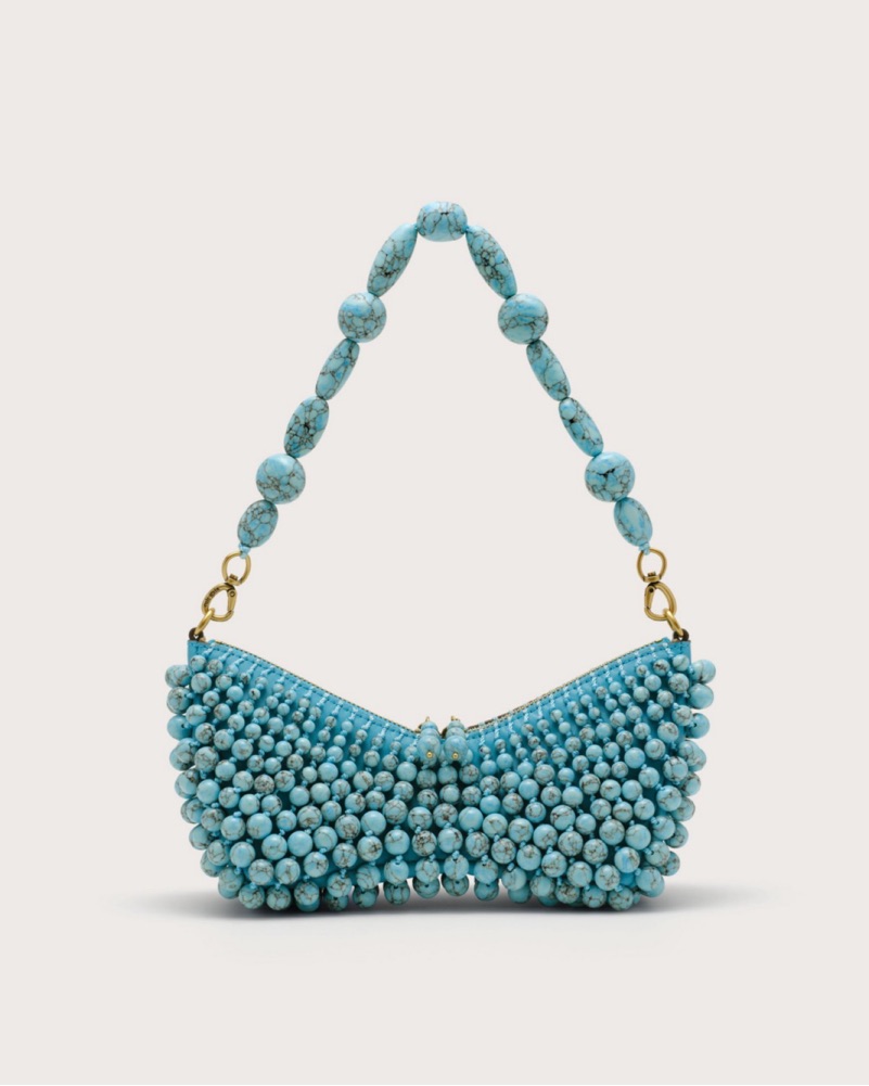 Mercier Mini Shoulder Bag by Cult Gaia - Pickle
