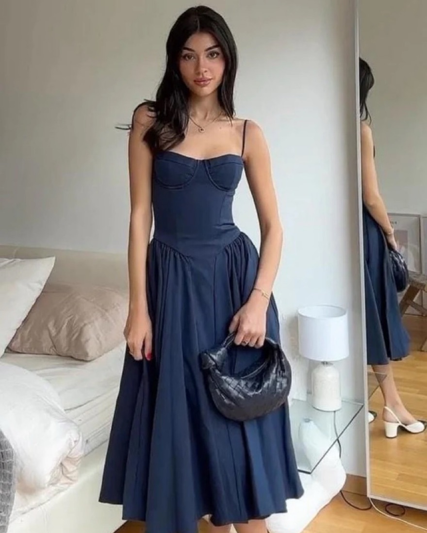house of cb denim dress Clothing: Mini Dresses: Red Frayed Denim Strapless Mini Dress