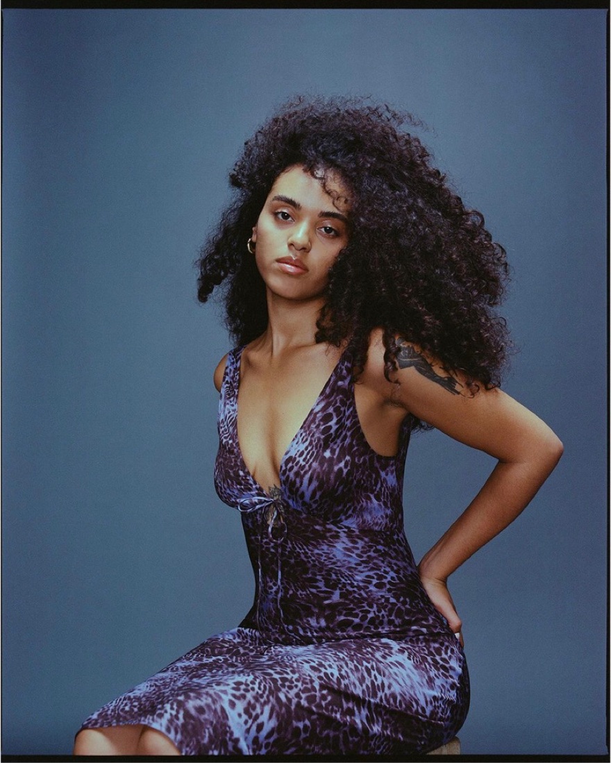 The Scarlet Dress in Purple Leopard by Realisation Par - Pickle