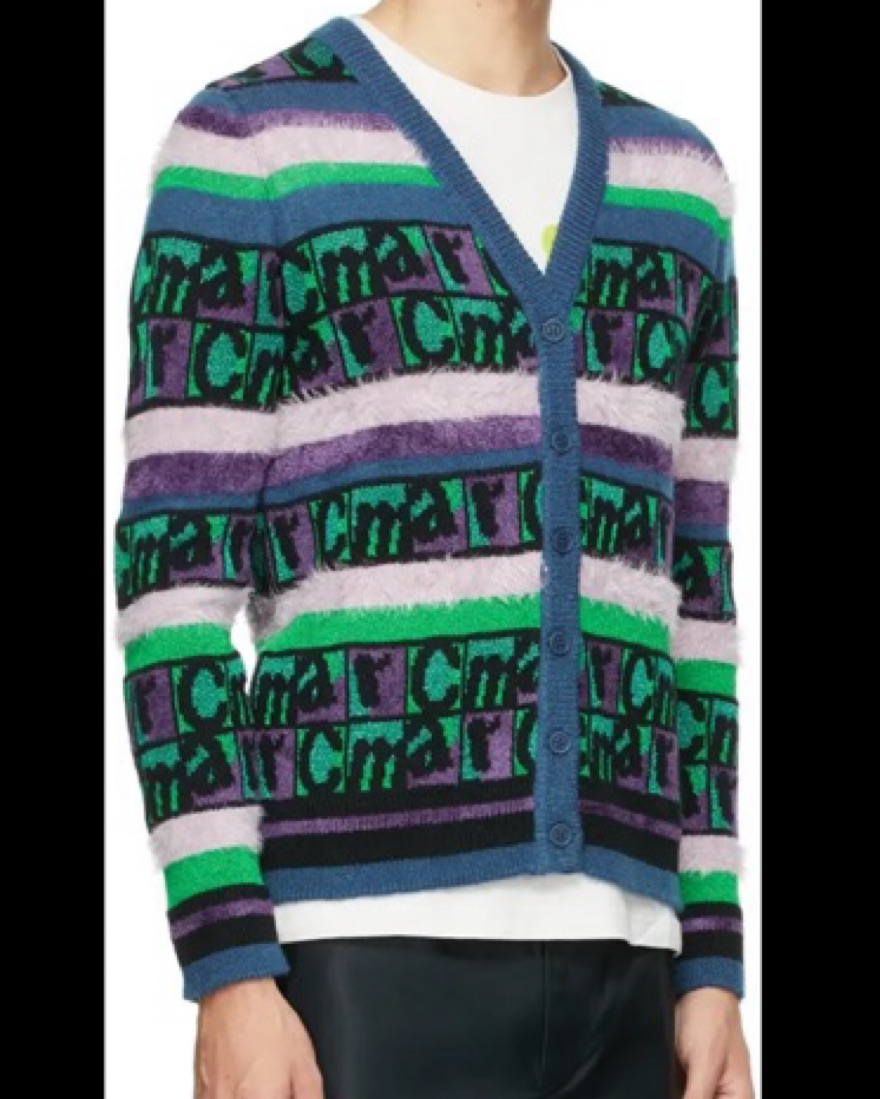 Marc Jacobs Heaven Loopy Logo Cardigan | Pickle