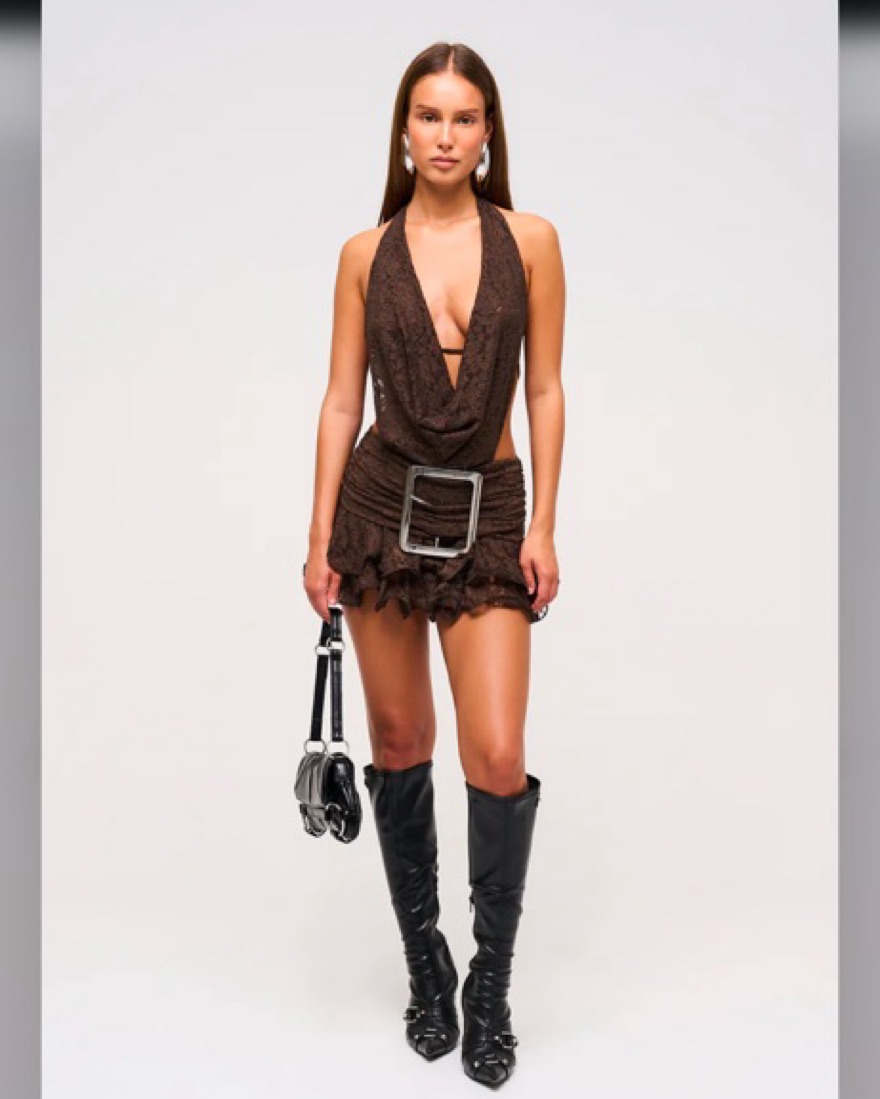 mini dress with crystals Belle of the Ball Crystal-Embellished Mini Dress