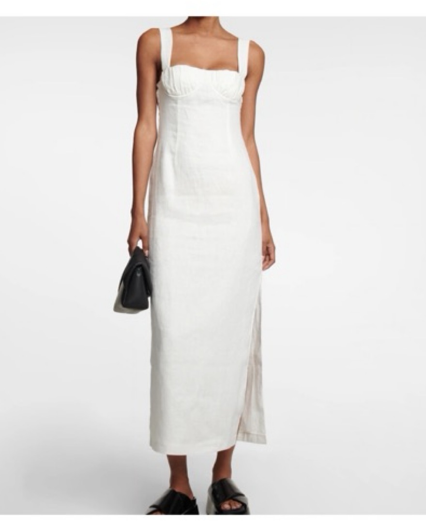 work linen dress Linen Dress 'Beckie', Linen Dress for Women main image 1