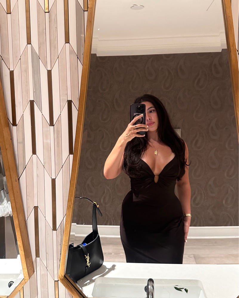 mango v neck satin dress V-neck satin dress