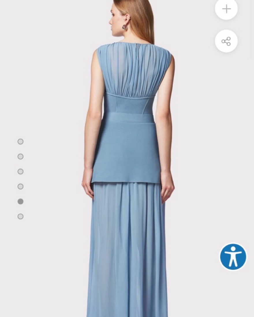 Herve Leger Milano Corset Gown by Herve Leger - Pickle