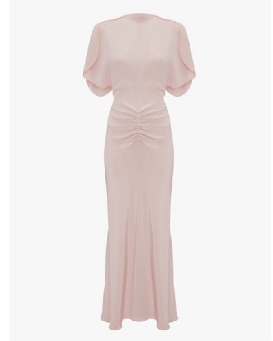 victoria beckham drop waist dress Bobi DROP WAIST DRESS CHUTNEY / L main image 0