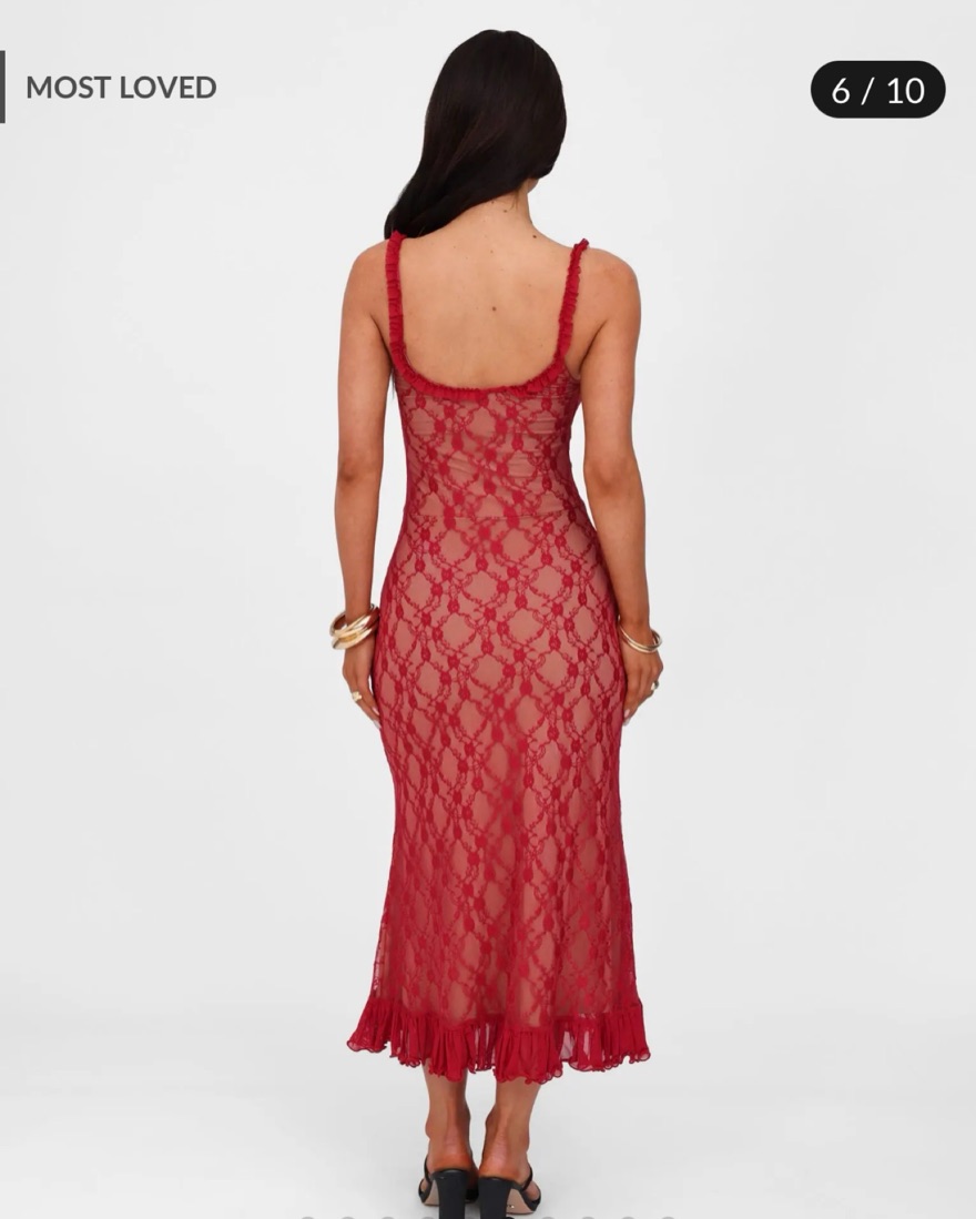 open lace back dress DEJA DRESS main image 0