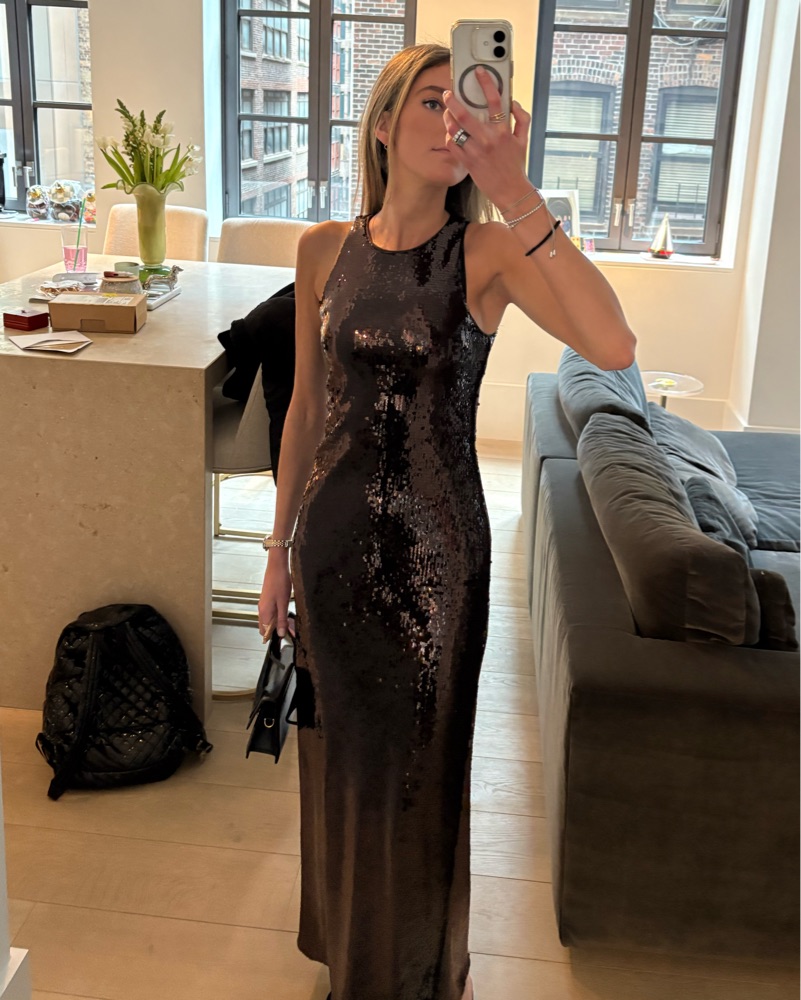 banana republic gold sequin dress Butler Dresser