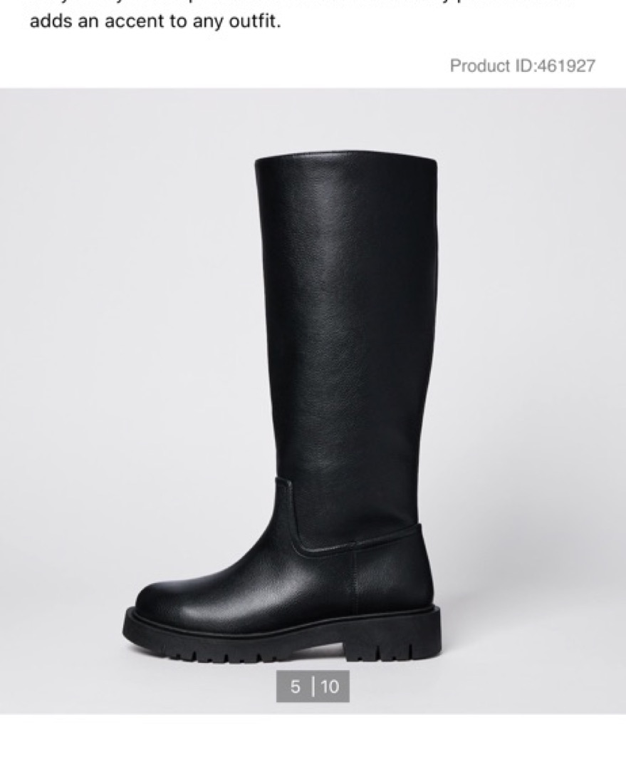 Uniqlo C Exclusive Collection Boots 7.5 by Uniqlo - Pickle