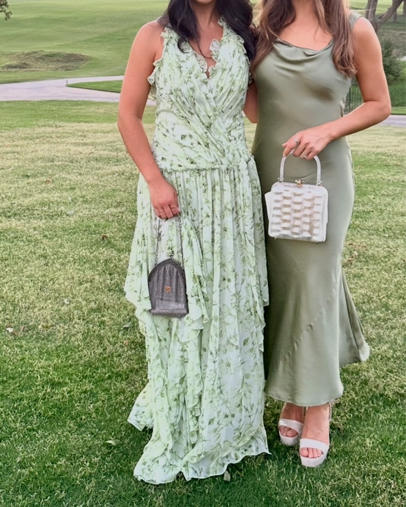 green cinq a sept dress Cinq a Sept