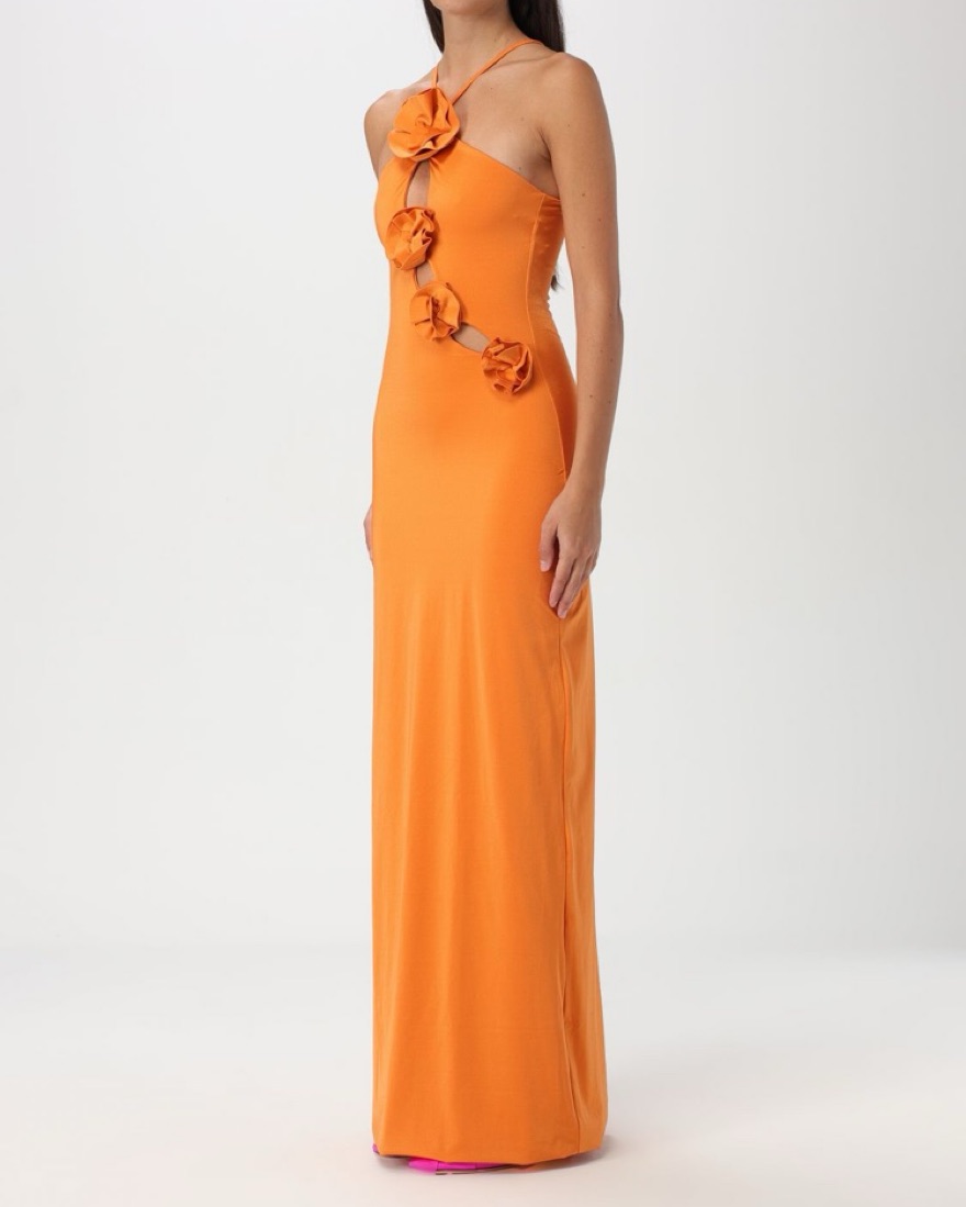 maygel coronel orange dress Maygel Coronel Orange Dress by Maygel Coronel