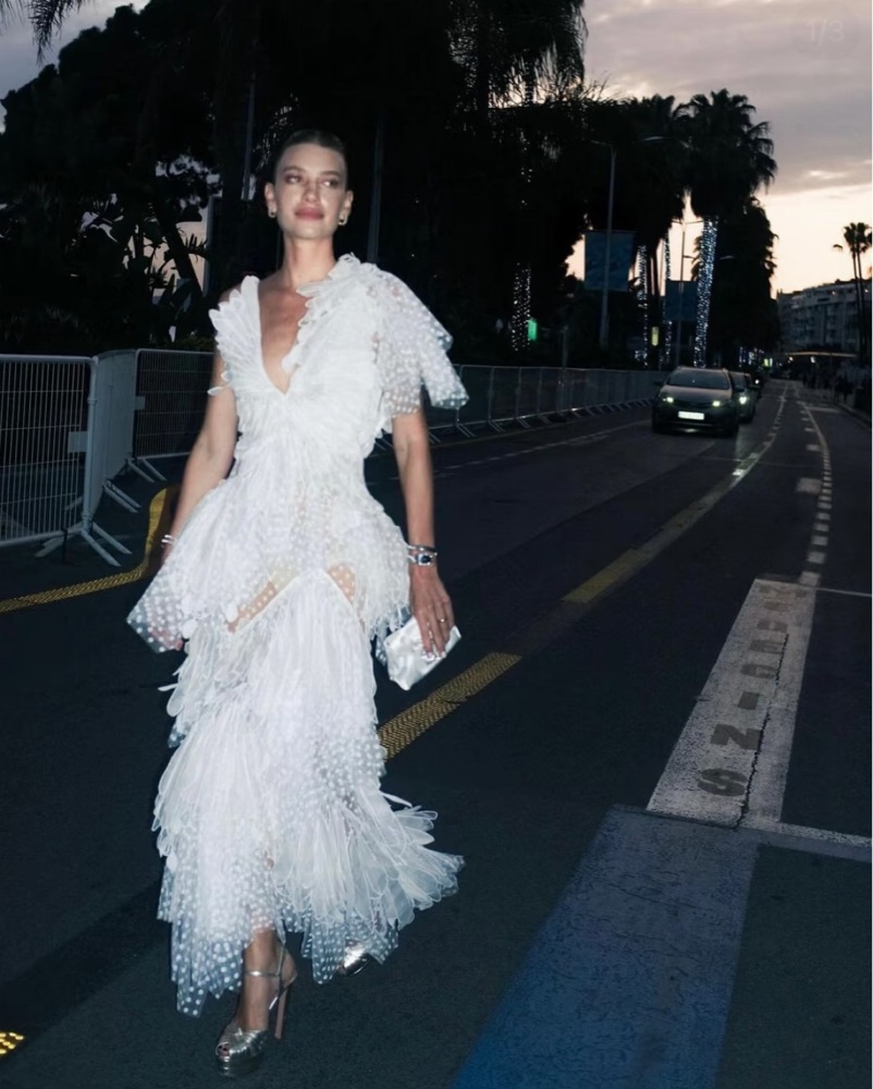 Zimmermann Rhythmic Fluted Gown by Zimmermann - Pickle