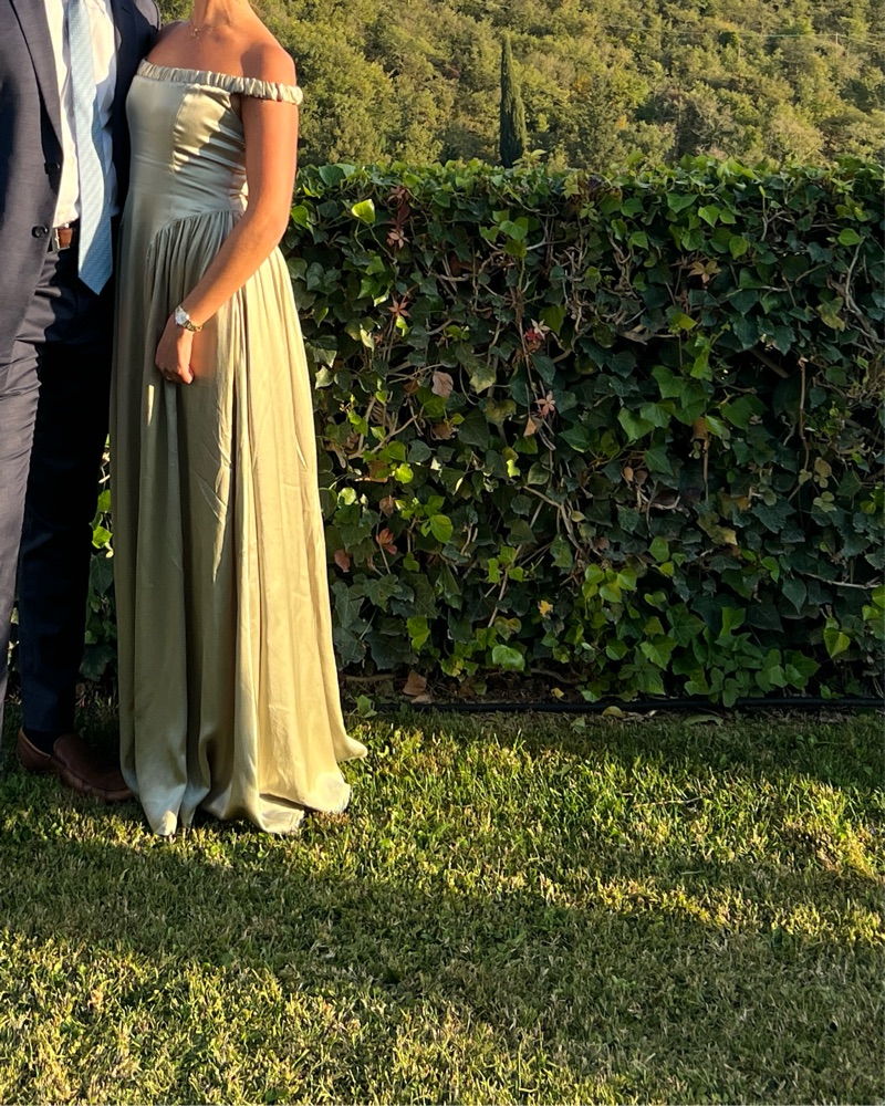 drop waist formal maxi dress Stretchable Off Shoulder Drop Waist Maxi Dress main image 0