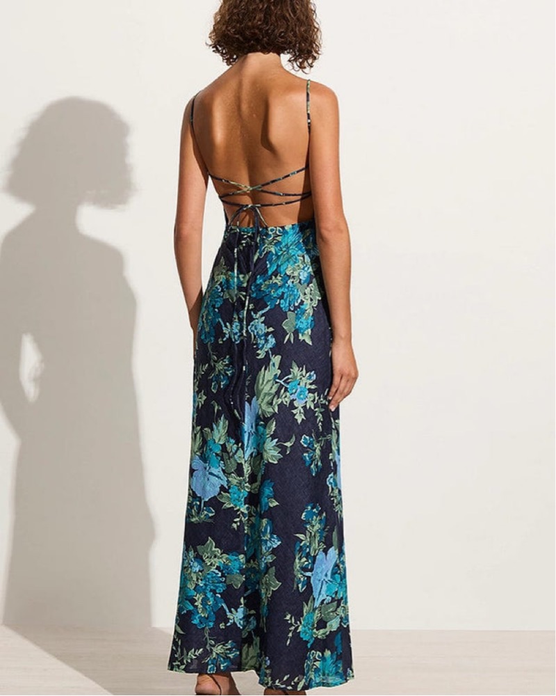 Faithfull the Brand Garcia Maxi Dress by Faithfull The Brand - Pickle
