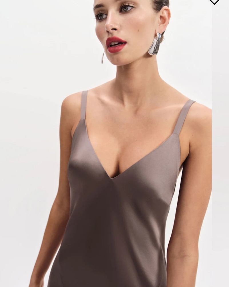 reformation tyler satin dress Reformation Tyler Satin Dress by Reformation