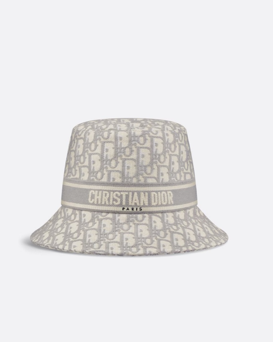 Christian Dior バケットハット グレー Christian Dior Bucket Hat by Christian Dior - Pickle