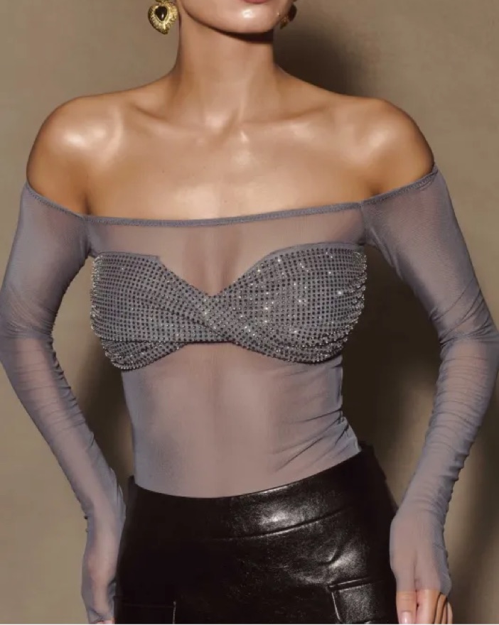 Buy Meshki Tops - Pickle