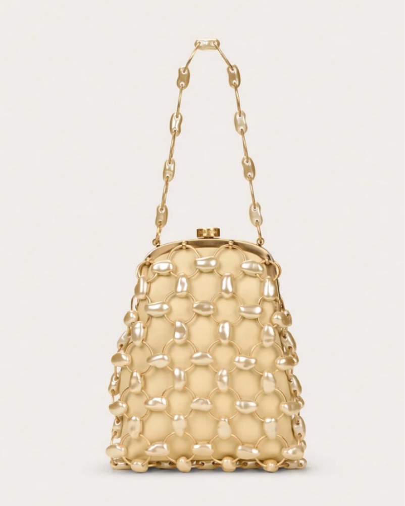 Cult Gaia Brielle Wristlet by Cult Gaia - Pickle