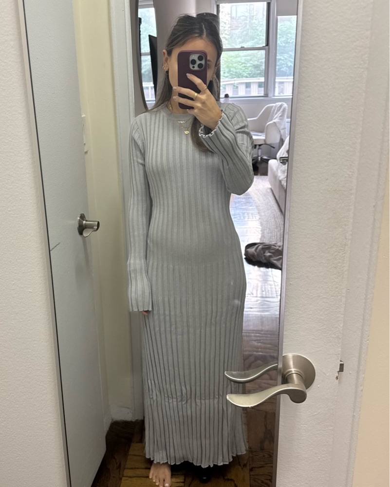 parker ayla knit dress Ayella Cowl Knit Maxi Dress - Black main image 0