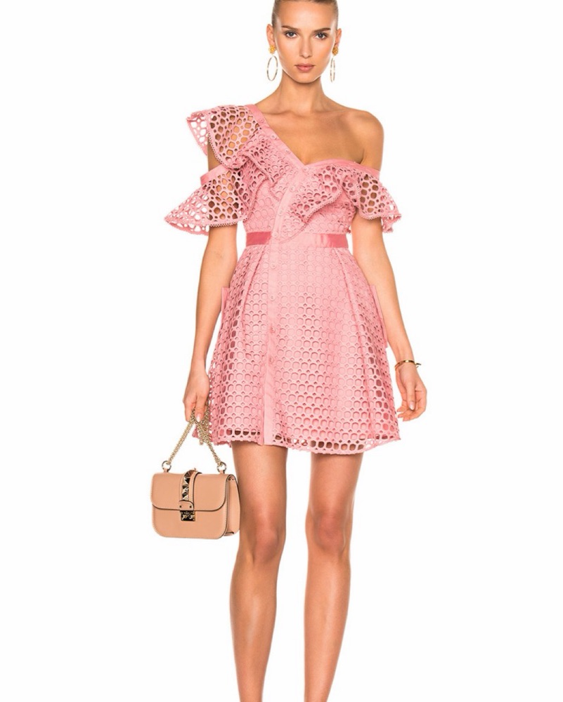 lace frill mini dress self portrait Self-Portrait-Lace-Frill-Mini-Dress-dupe2 - Style of Sam