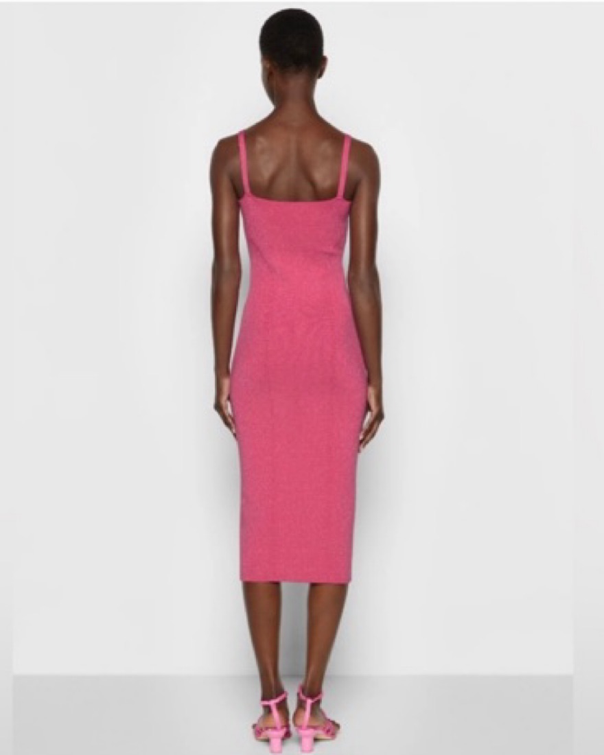 staud hot pink dress STAUD, Laelia Dress for female in Peony, Size 6