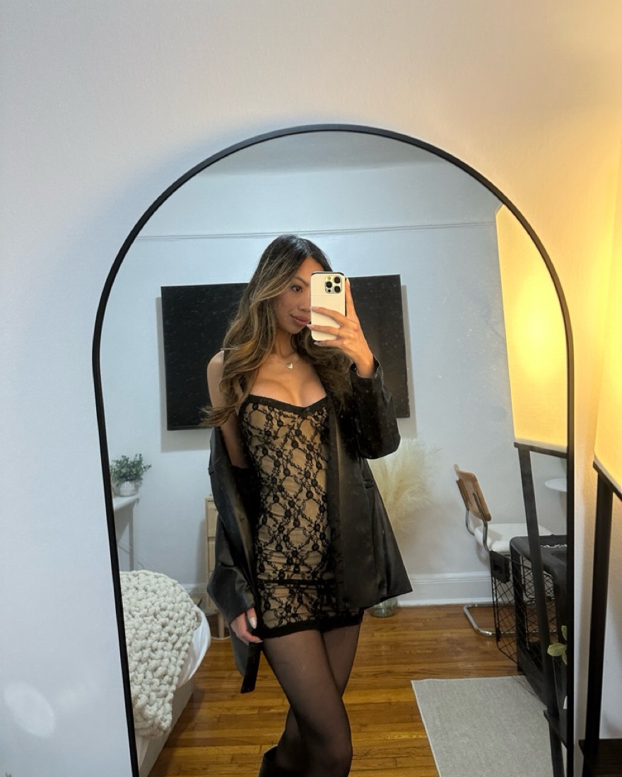 ワンピース S lace up dress mini THEREDTHREAD THEREDTHREAD】S lace up dress mini