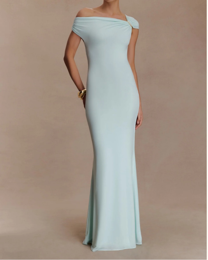 Meshki Kinsley Maxi Dress With Hardware by Meshki - Pickle