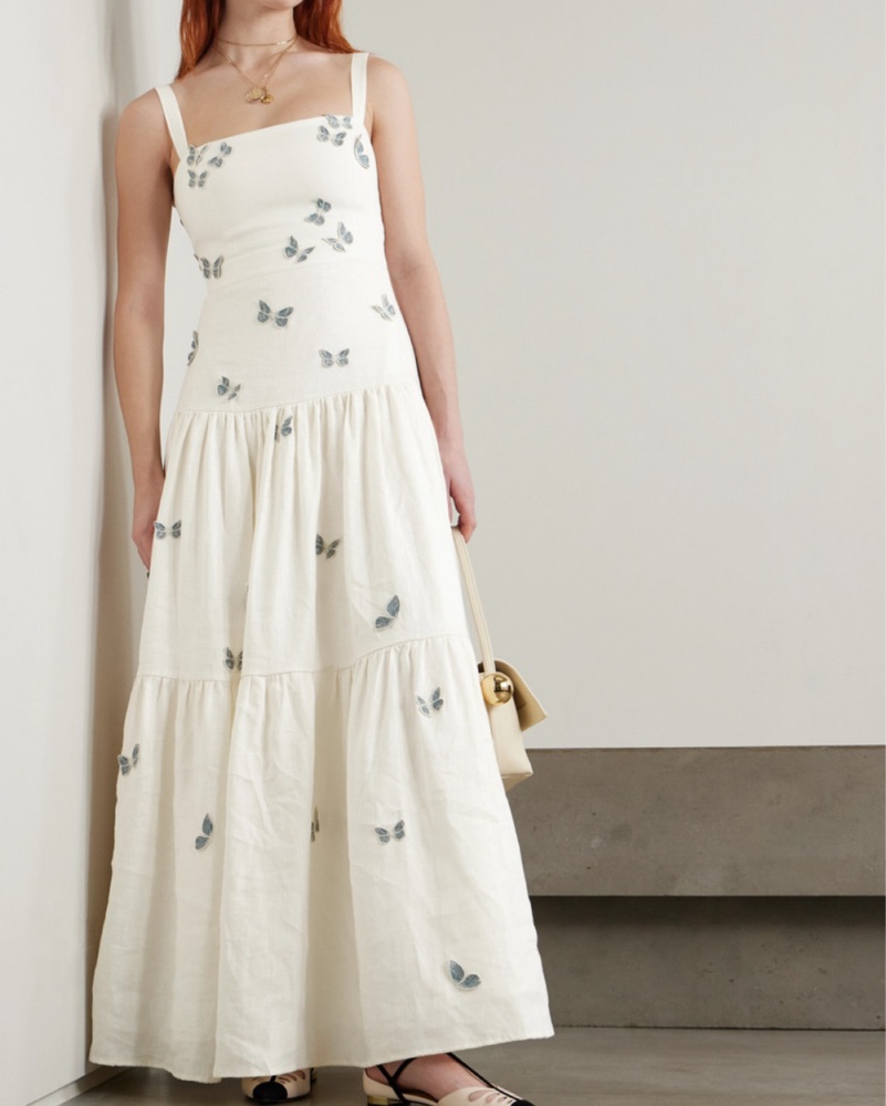 agua bendita halter maxi dress Lima Gardenia Maxi Dress L main image 1