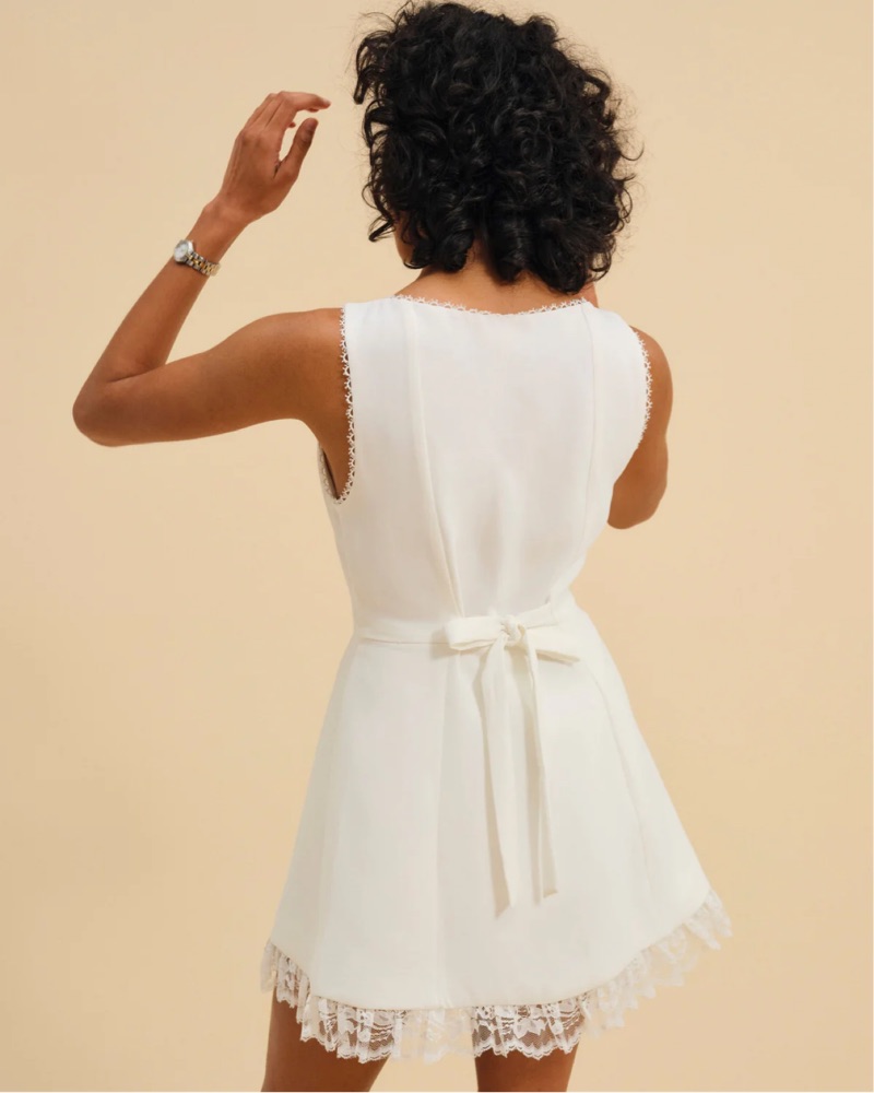 Venus Mini Dress  For Love & Lemons by For Love & Lemons - Pickle
