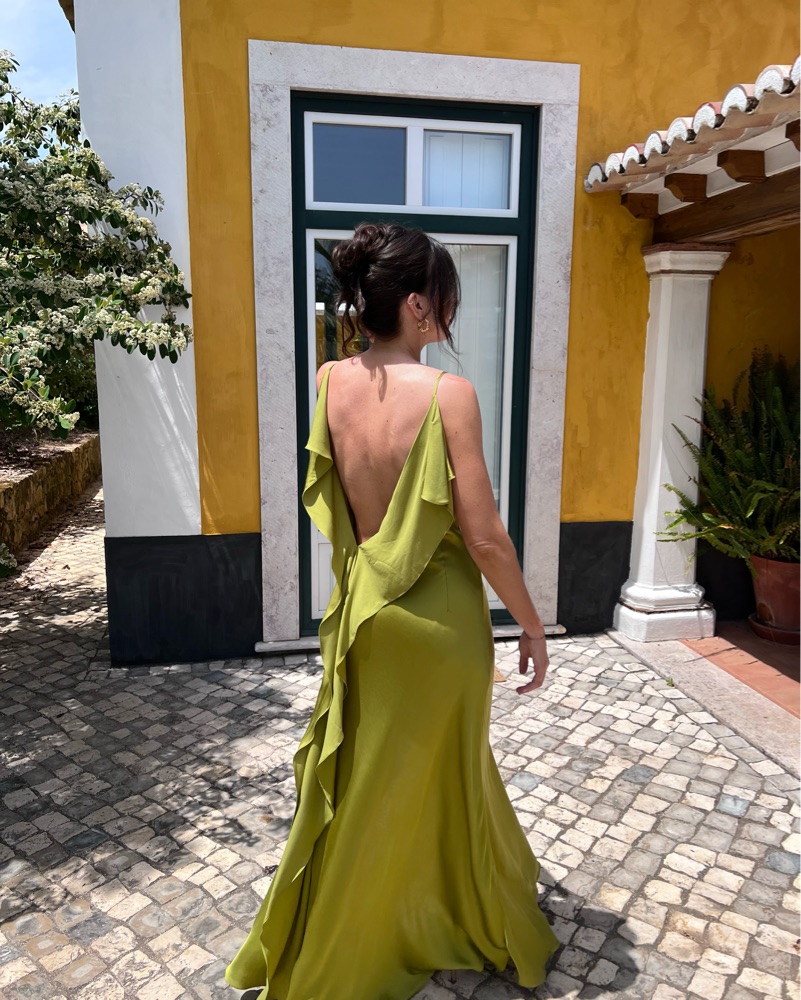 arcina ori backless dress Long Sleeve Lace Sexy Backless Mermaid Boho Wedding Dresses ZW386 – TANYA  BRIDAL main image 1