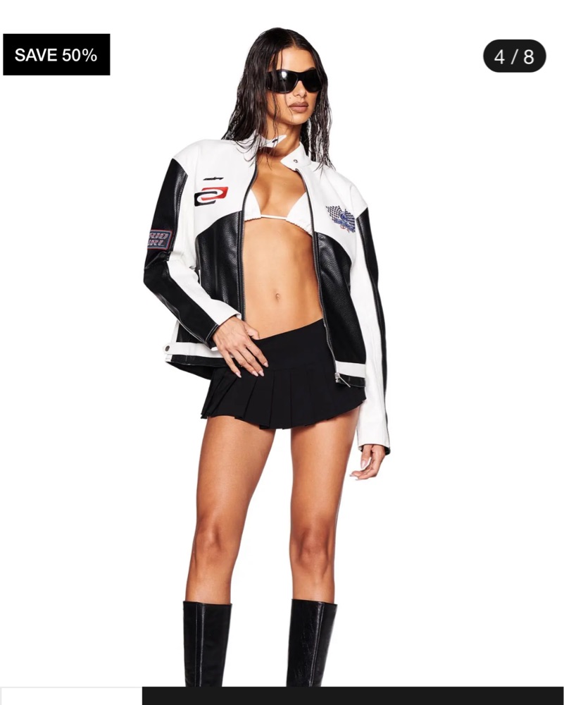I Am Gia Race Jacket Xs | Pickle