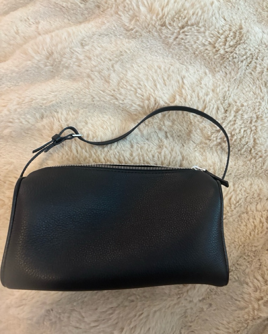 Row 90s bag black leather by The Row | Pickle