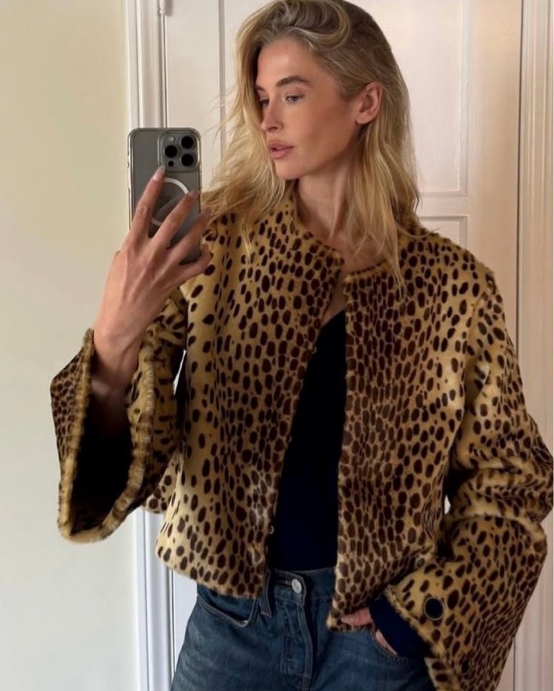 Shirley Leopard Jacket - Limited Edition by Charlotte Simone - Pickle