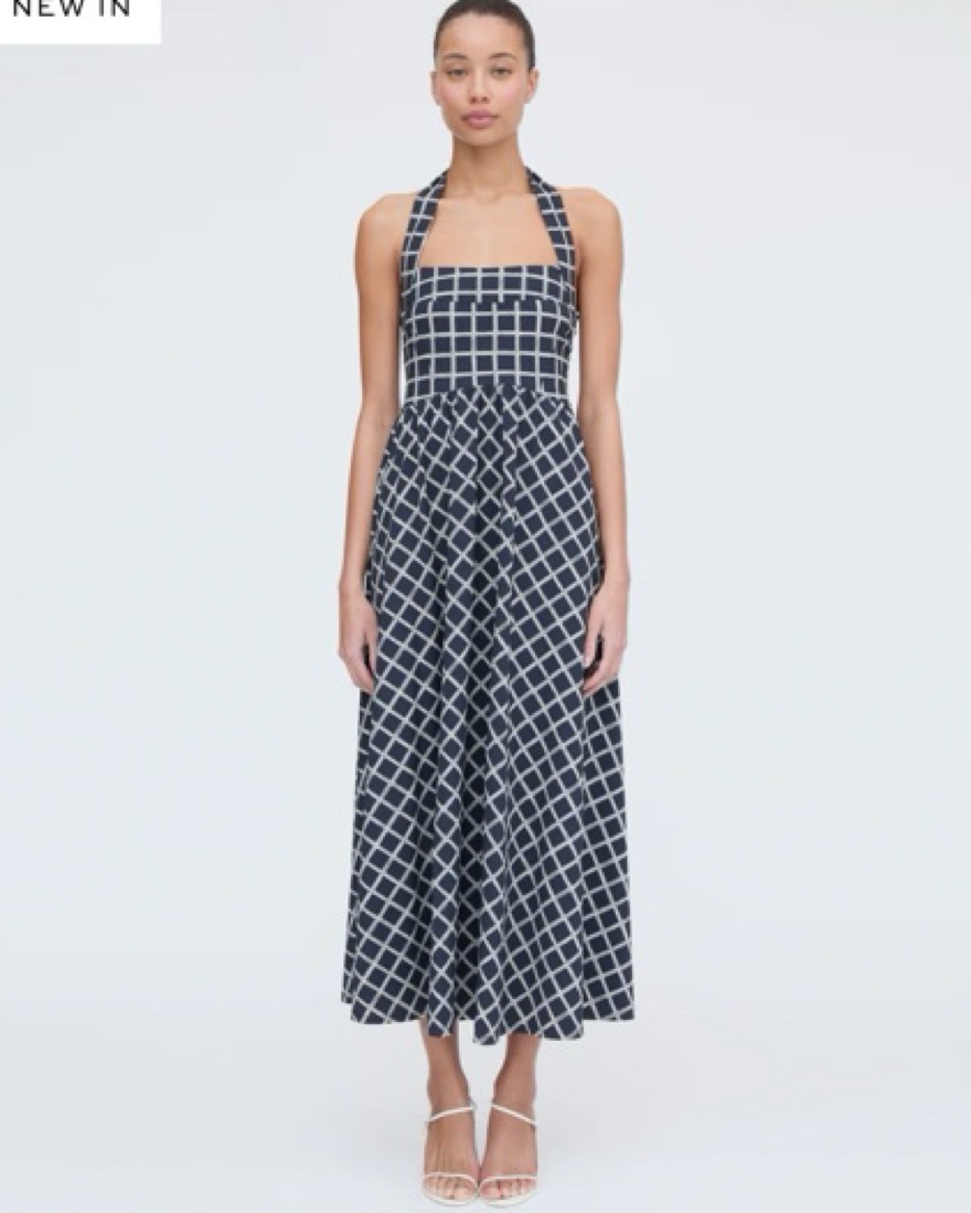 Hill House Fleur Halter Dress | Pickle
