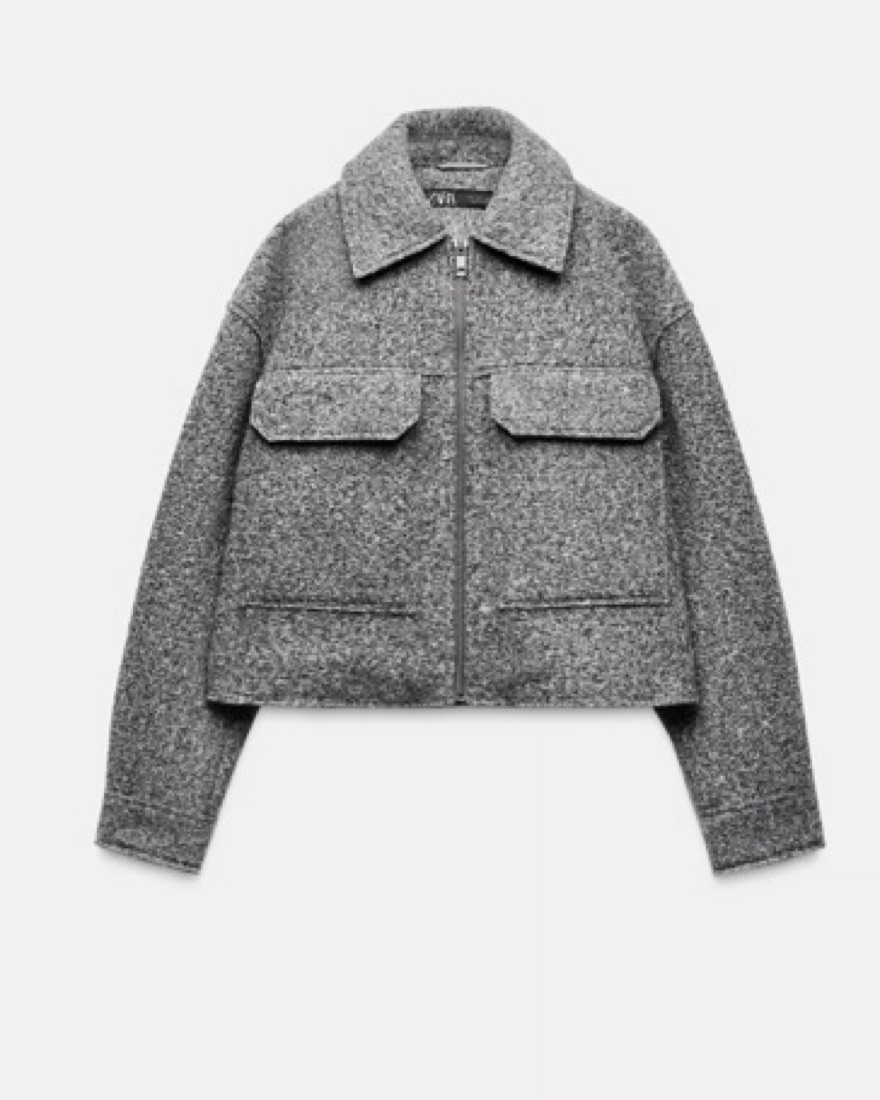 ジャケット・アウター Zara- DOUBLE FABRIC JACKET DOUBLE FACED JACKET ZW COLLECTION - Black | ZARA United States