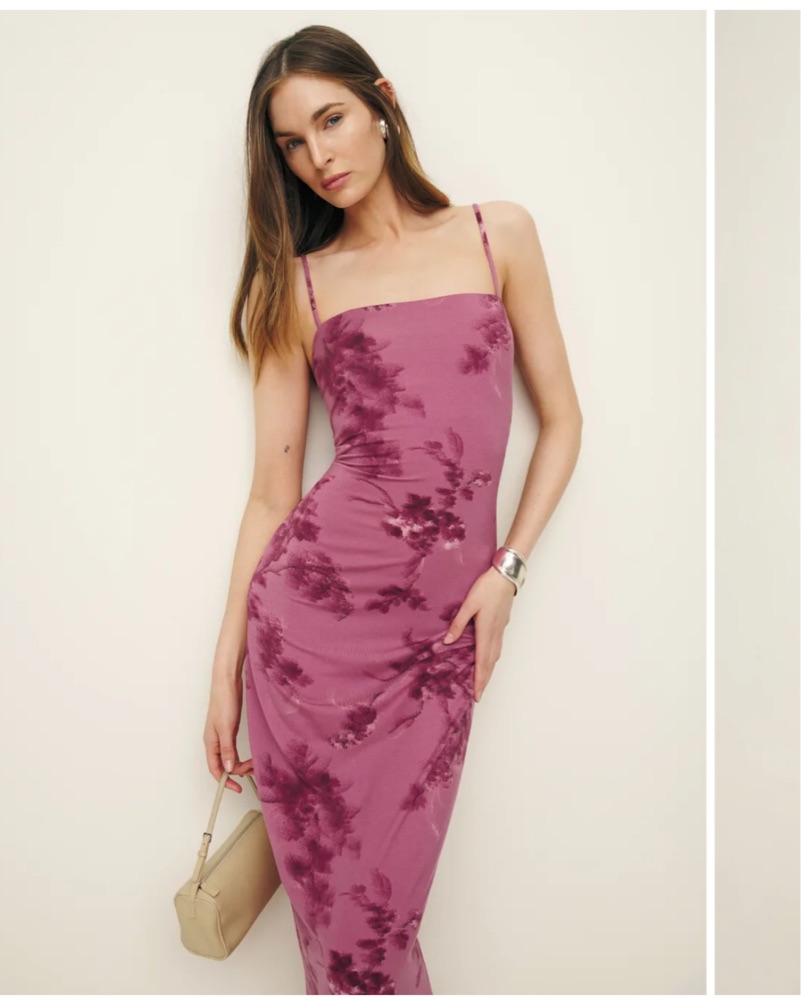 Reformation Elise Knit Dress by Reformation - Pickle