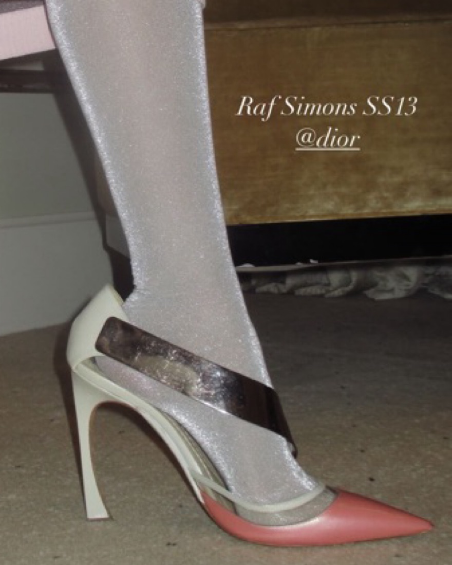 RUNWAY Dior By Raf Simons Vintage Heels by Christian Dior - Pickle