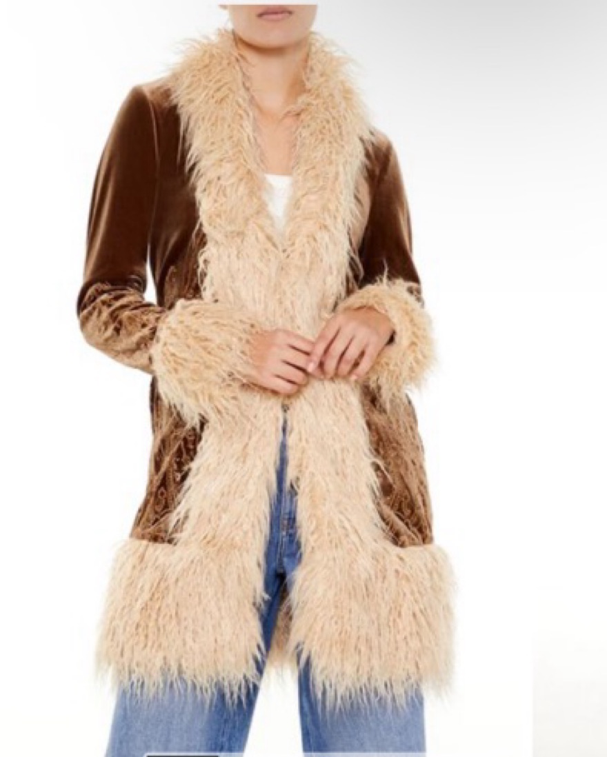 【未使用品】THETOE LANE FUR COAT Love Token Women's Turner Faux Fur Coat – Love Token US