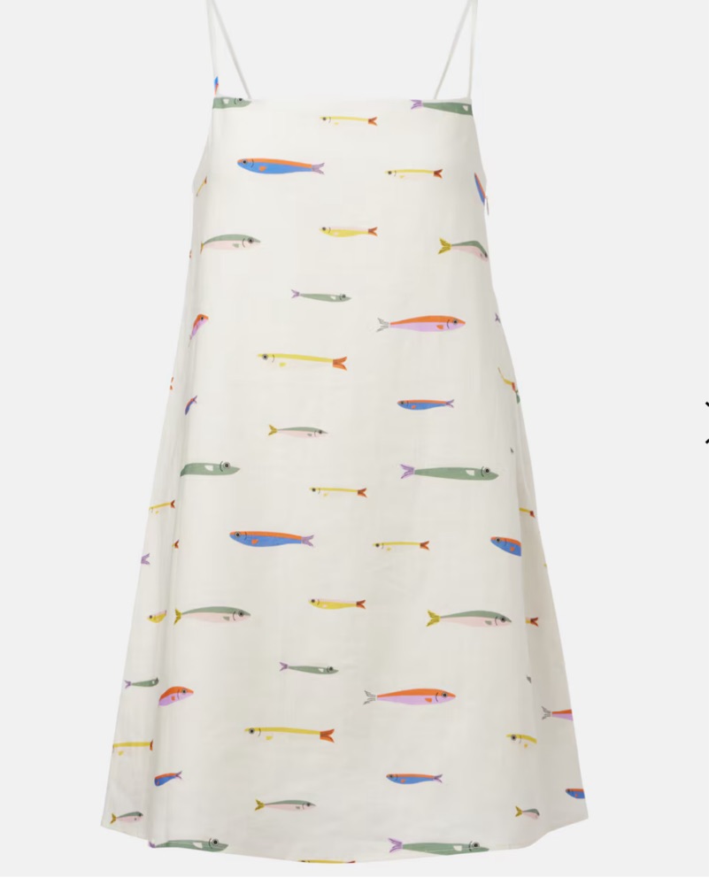 dress with a line skirt Linen Midi Skirt – High-Waisted A-Line skirt with Pockets 5740 main image 1